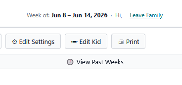 Editing Past Weeks Archive Feature